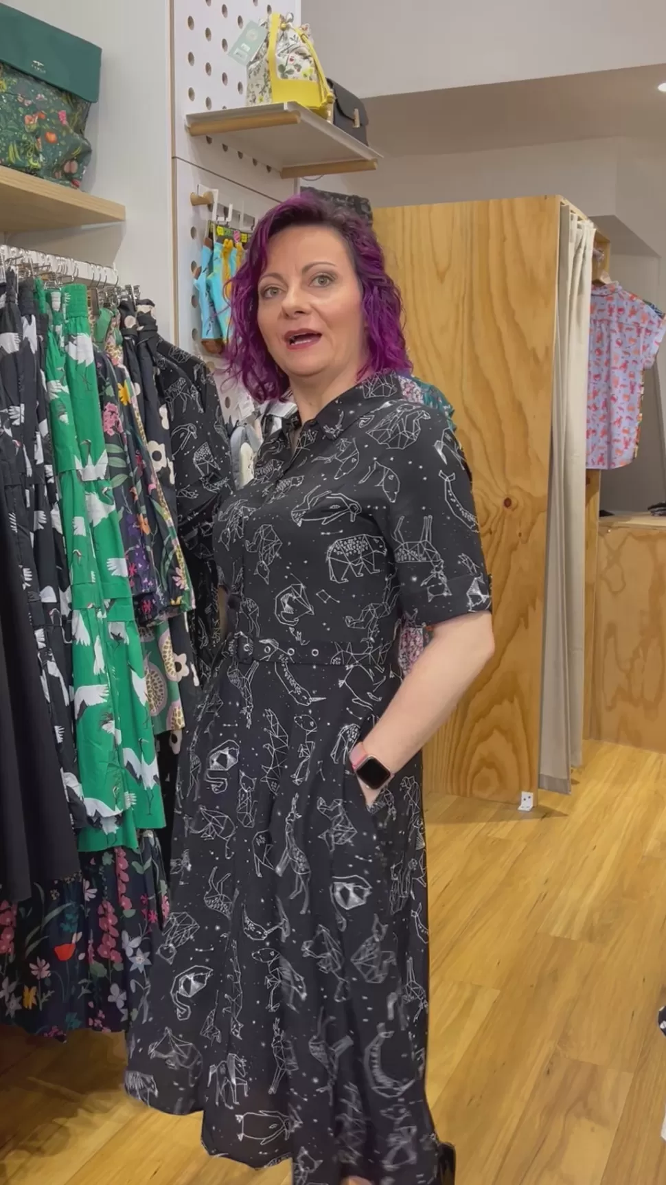 audrey_dress__constellation_6.webp Hot Origami Doll Audrey Dress - constellation