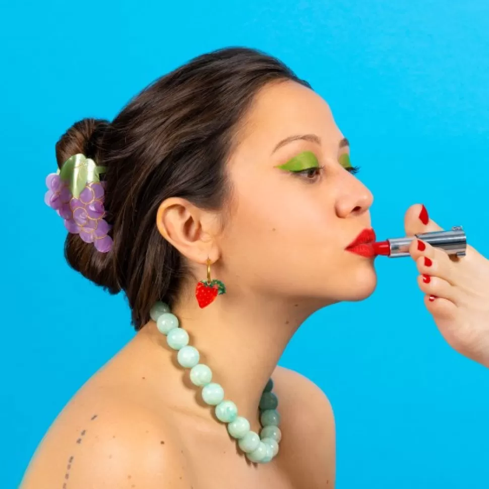 Hot Origami Doll Coucou Suzette Grape Hair Claw