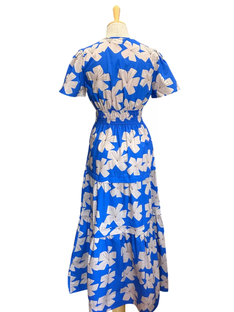 hanna_dress__floral_blue_2.webp Sale Origami Doll Hanna Dress - floral blue