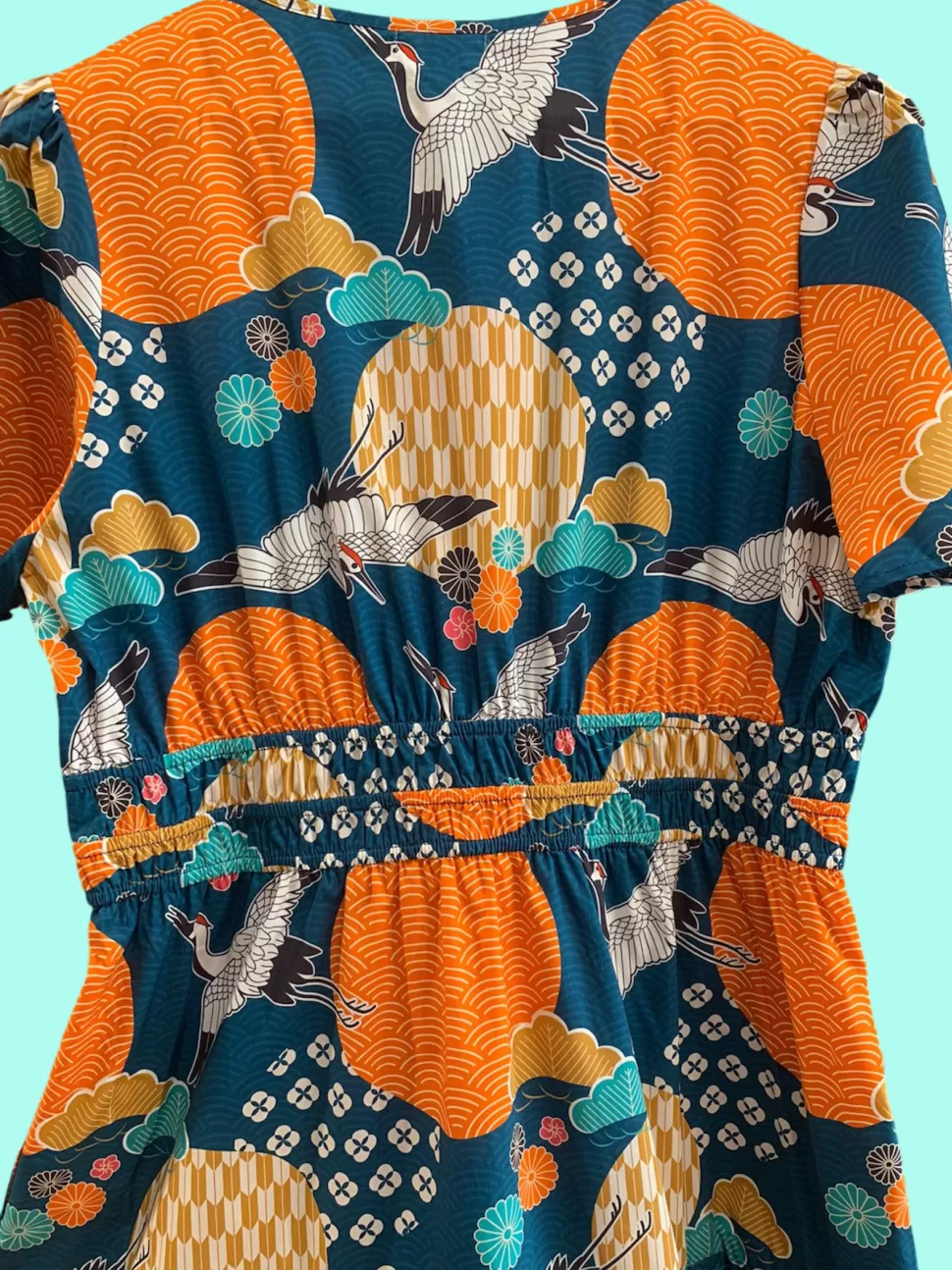 hanna_dress__japanese_crane_4.webp Online Origami Doll Hanna Dress - Japanese Crane