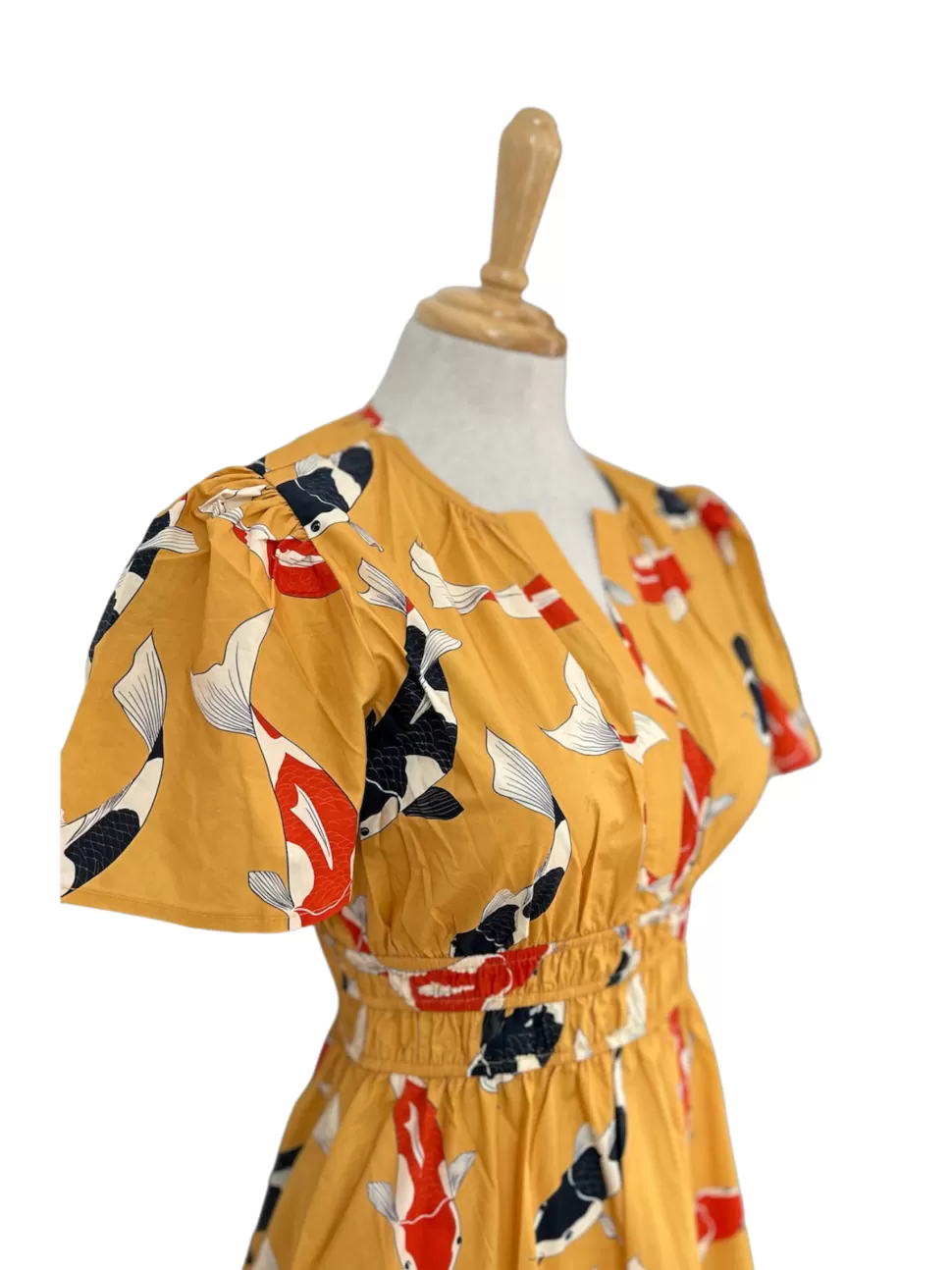 hanna_dress__koi_yellow_2.webp Best Origami Doll Hanna Dress - Koi Yellow