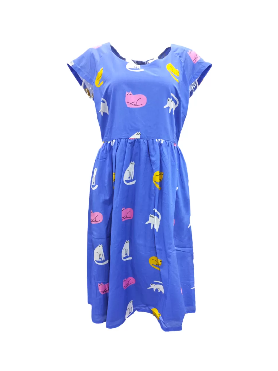 life_is_a_picnic_dress__house_cat_4.webp Sale Origami Doll Life is a Picnic Dress - House Cat