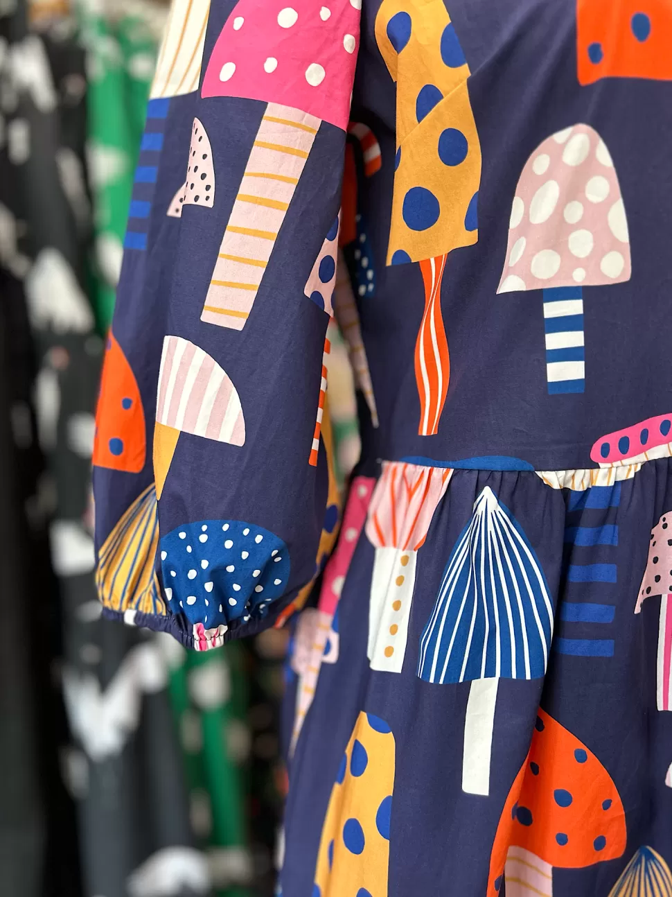 maeve_dress__mushroom_3.webp Fashion Origami Doll Maeve Dress - mushroom