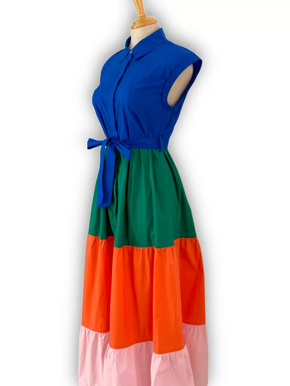 marley_dress__block_colour_2.webp Flash Sale Origami Doll Marley Dress - block colour