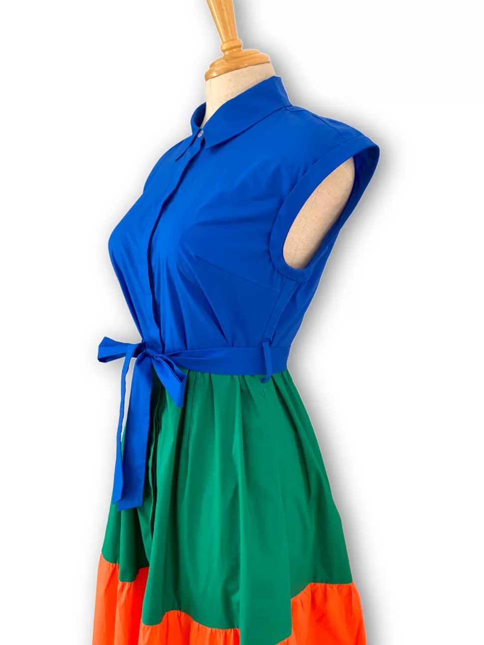 marley_dress__block_colour_4.webp Flash Sale Origami Doll Marley Dress - block colour