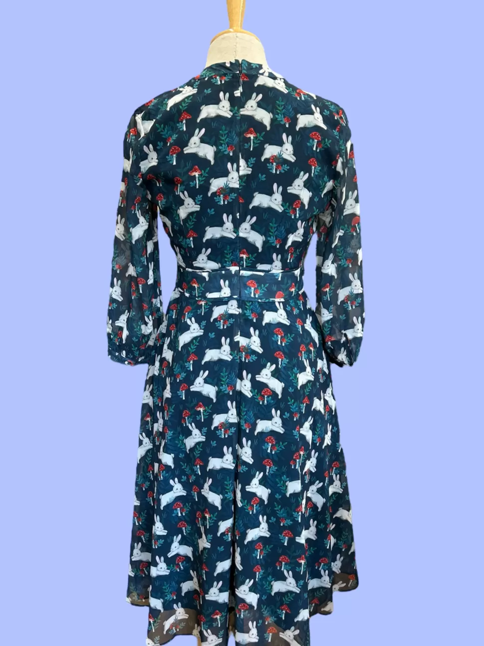 mia_dress__bunny_and_mushroom_clearance_sale_2.webp Fashion Origami Doll Mia Dress - Bunny and Mushroom (Clearance Sale)