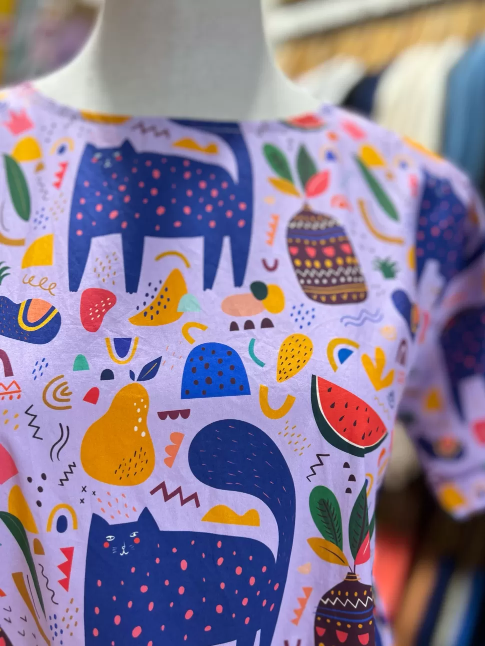 molly_dress__purple_cat_3.webp Flash Sale Origami Doll Molly Dress - Purple cat