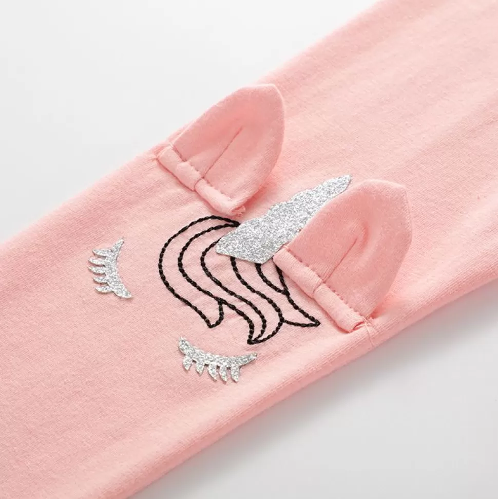 Best Origami Doll Pink unicorn kids legging (Last one /7 yrs old only)