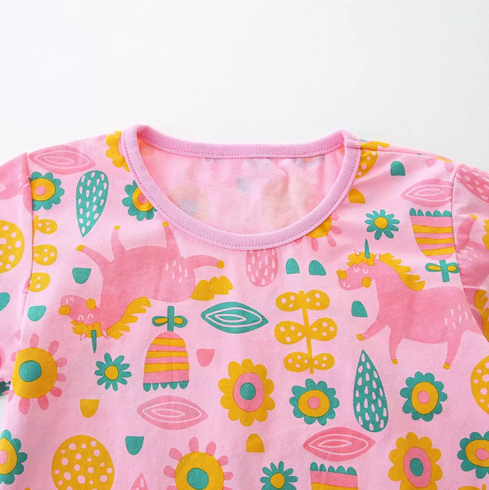 pink_unicorn_kids_tee_3.webp Outlet Origami Doll Pink Unicorn kids tee