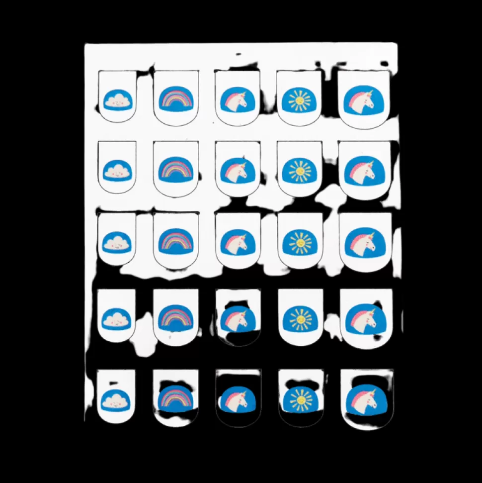 rex_child_nail_stickers_unicorn_3.webp Sale Origami Doll REX Child Nail Stickers -Unicorn