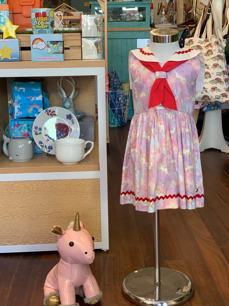 Discount Origami Doll Sailor Girl Dress - Unicorn (Low in Stock /Size: 2 &3 yrs old)