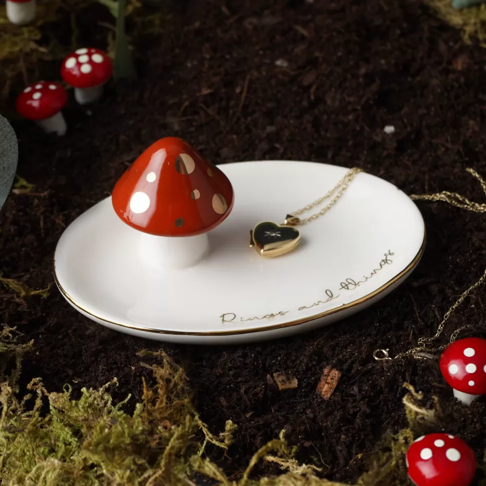 snuggle_season_ceramic_toadstool_ring_dish_0.webp Discount Origami Doll Snuggle Season Ceramic Toadstool Ring Dish