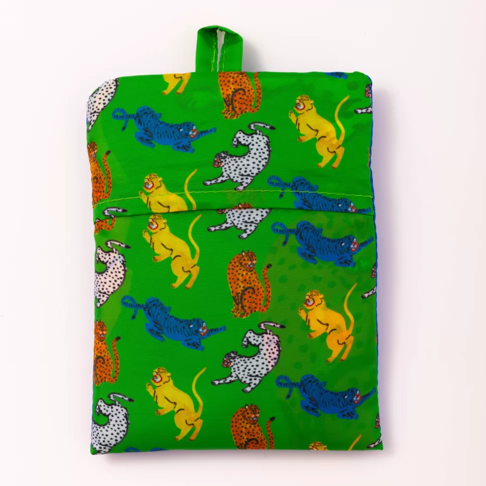 wild_cats_art_sack_by_kristina_micotti__reusable_tote_3.webp Shop Origami Doll Wild Cats Art Sack by Kristina Micotti - Reusable Tote